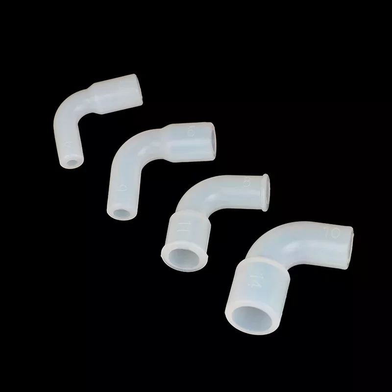 1Pc Silicone Elbow Soft Hard Pipes Connector Variable Diameter Elastic Right Angle Rubber Coupling Fish Tank Irrigation Garden