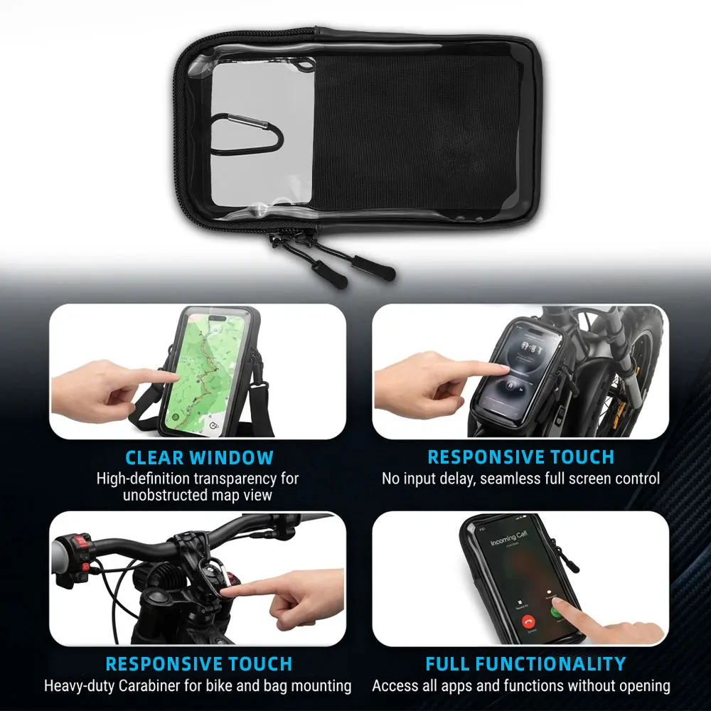 

Front Battery Bag Frame Cover Storage Bag For Tuttio Soleil 01 Surron Light Ultra Bee Eride pro S SS Talaria MX3 MX4 MX5 E-Bike