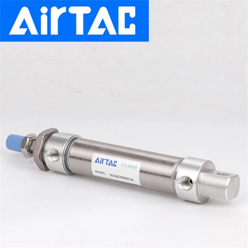 Airtac MA Stainless Steel Mini Cylinder MA40X25/30/40/50/70/80SCA/SU