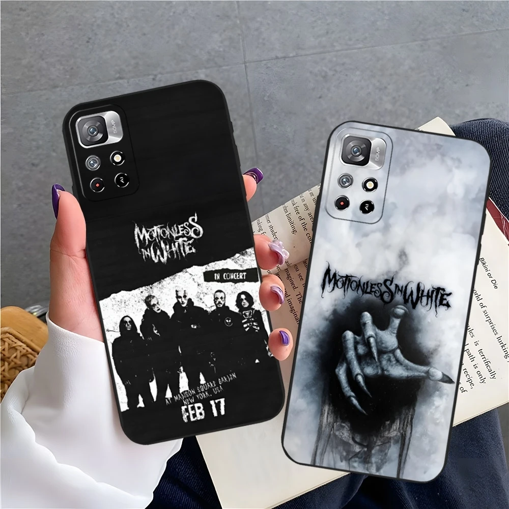 M-Motionless In White Phone Case for Xiaomi Redmi Note 14 13 12 11 9 Ultra 10 Lite POCO F4 F5 X5 Pro Plus Cover