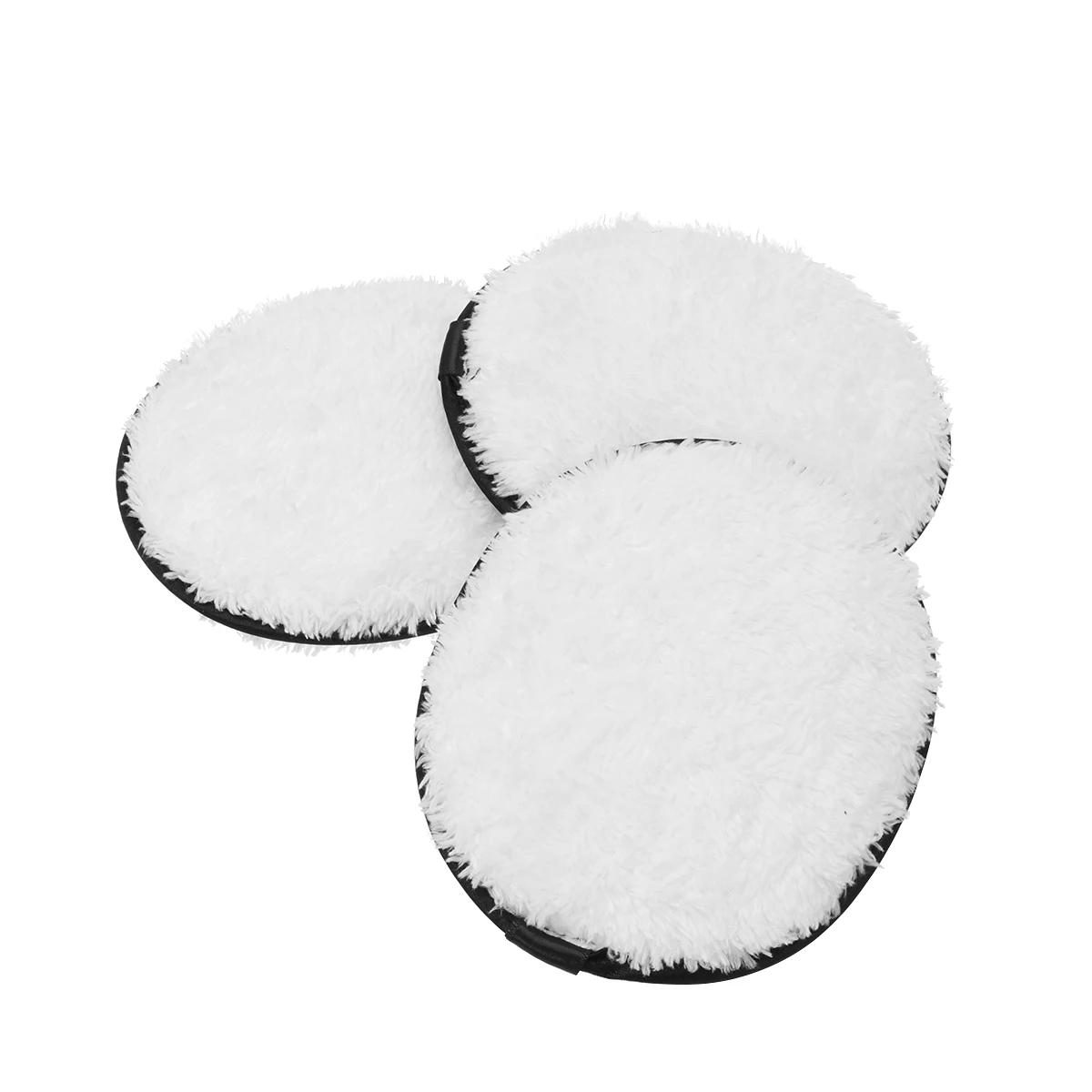 

3pcs Makeup Pads Microfiber Reusable Washable Wipe Pads Reusable Washable Facial Cleansing Cloth Gentle Sensitive Skin Eyes Lips