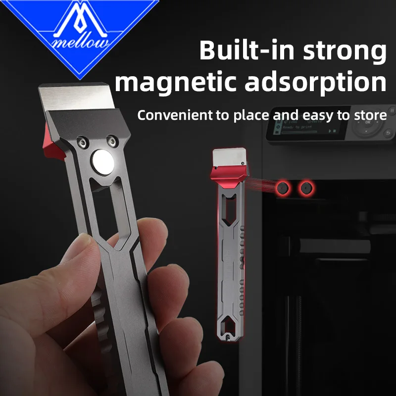 أداة إزالة طباعة شفرة Mellow LadyerBlade ثلاثية الأبعاد SK5 للطابعات ثلاثية الأبعاد - متوافقة مع Bambu Lab، Creality، Voron #4