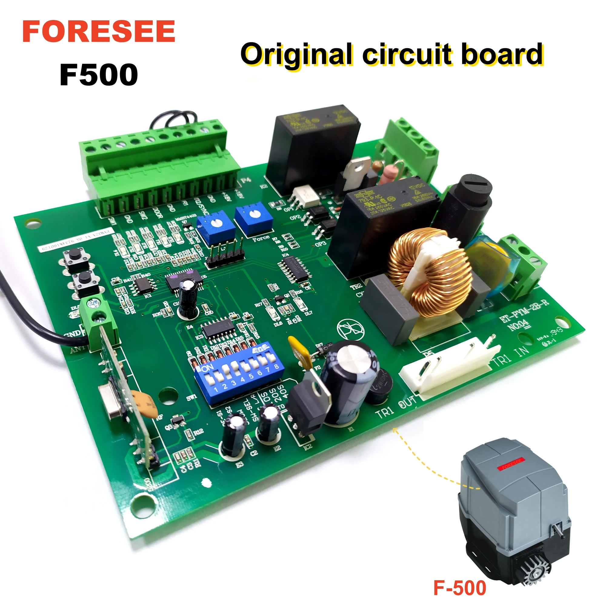 

FORESEE Original F500 Control Board F600 Electric Door Machine Circuit Board, motor control box accessories remote control FR36