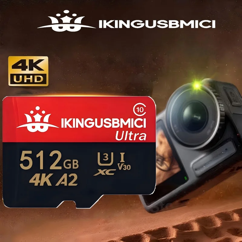 Flash Class10 32/64/128/256/512gb Premium Smartphone Mini Flash Card Durable High Quality Fast Class 10 U3 Reliable High Speed