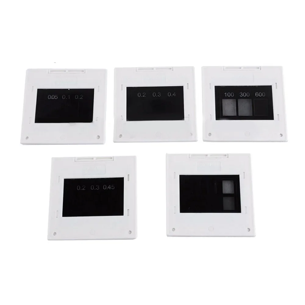 Double Slit Grating Circular Grating Set Optical Experimentation Square Side Length 0.2mm Double Slit Circular Grating