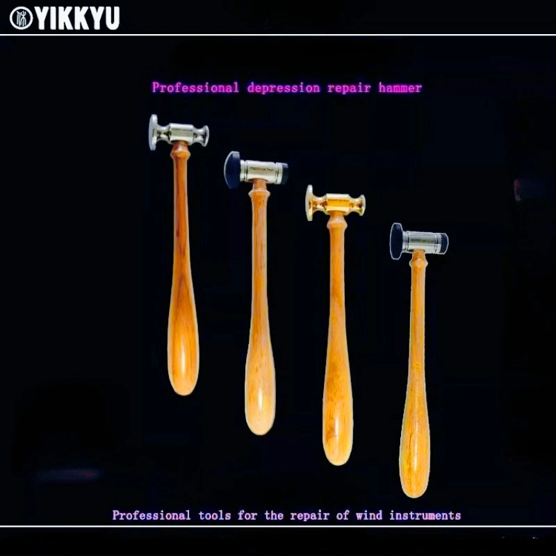 

Инструменты для ремонта музыкальных инструментов, ремонт саксофонной флейты, медная трубка, депрессия, плоская яма, молоток из листового металла, медный молоток, клеевой молоток