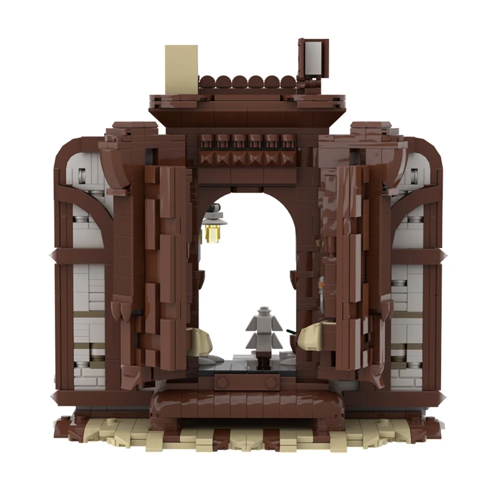 MOC The Chronicles of Narnia Wardrobe Building Blocks Model Fantasy Movie Magic Wardrobe Bricks Assembly Toys Kids Birthday Gift