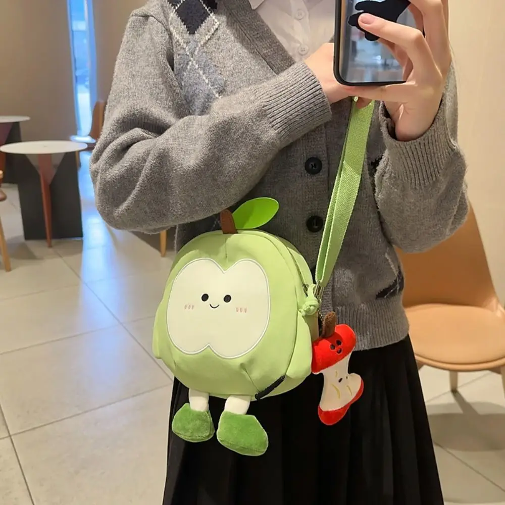 귀여운 대용량 나일론 배낭 Kawaii 크리 에이 티브 학생 학교 가방 배낭 펜던트 만화 과일 Crossbody 가방 여행