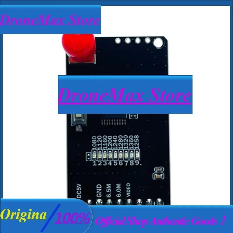 DroMaFPV 1.2G/1.3G Long Range FPV VRX With AV Out 9CH Video Receiver For RC Drone Goggles Monitor And RC Cars Flight Controller