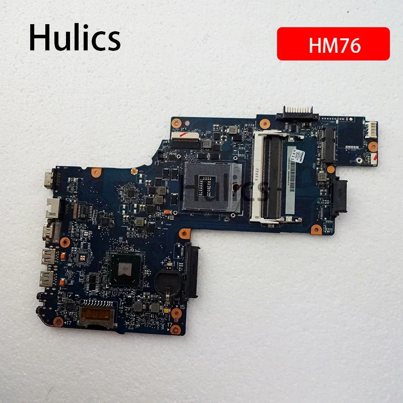 Hulics Used Laptop Motherboard For Toshiba C850 C855 L850 HM76 DDR3 H000038380