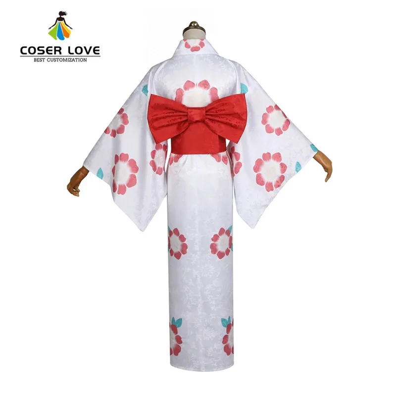 

CySummer Time Rendering Kofune Ushio Haine Кимоно Халат Хэллоуин Конвенция Косплей Костюм