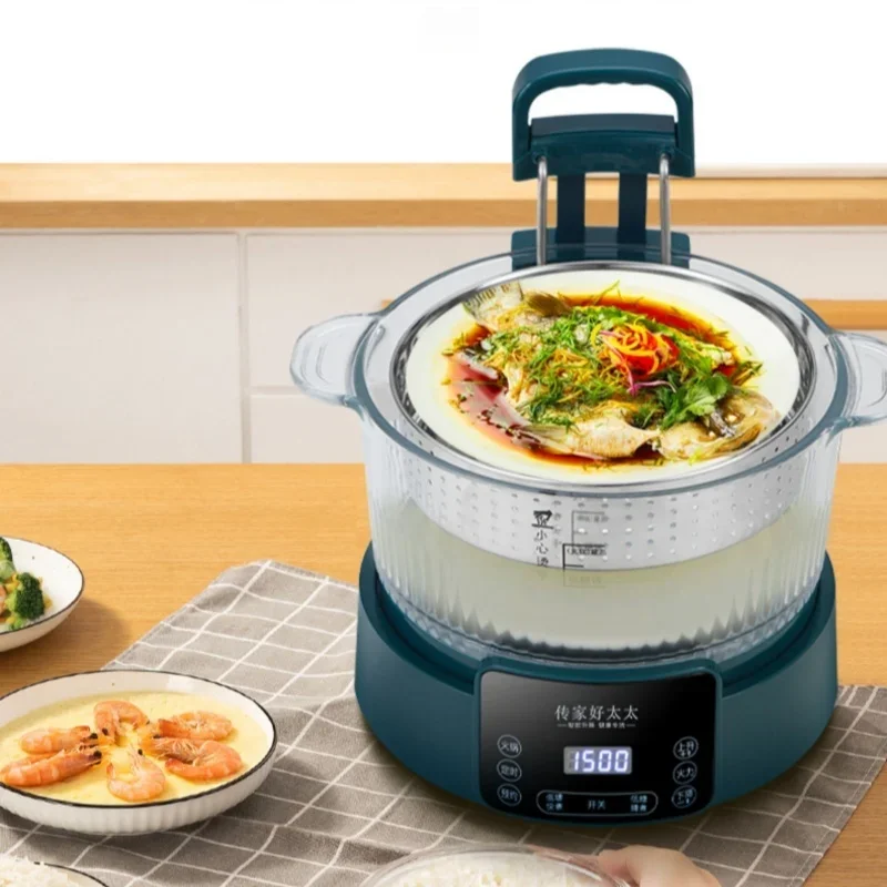 for Healthy Eating Diabetic Diet 3L Low Sugar Rice Cooker Automatic Rise Steam Healthy Electric Pot Separate Rice Soup Steamer