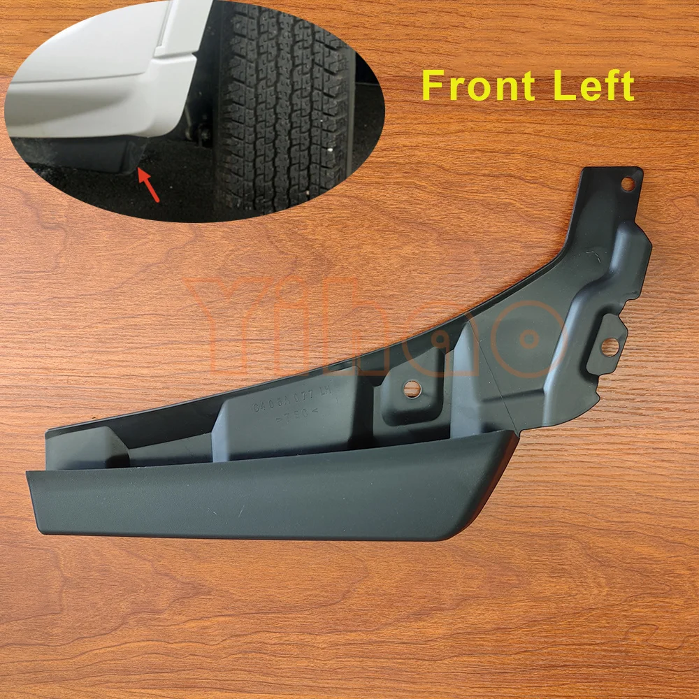 Front Bumper Mud Guard Wheelhouse Shield for Mitsubishi Pajero Montero 2006- V83 V85 V93 V95 V97 V98 6405A077 6405A078
