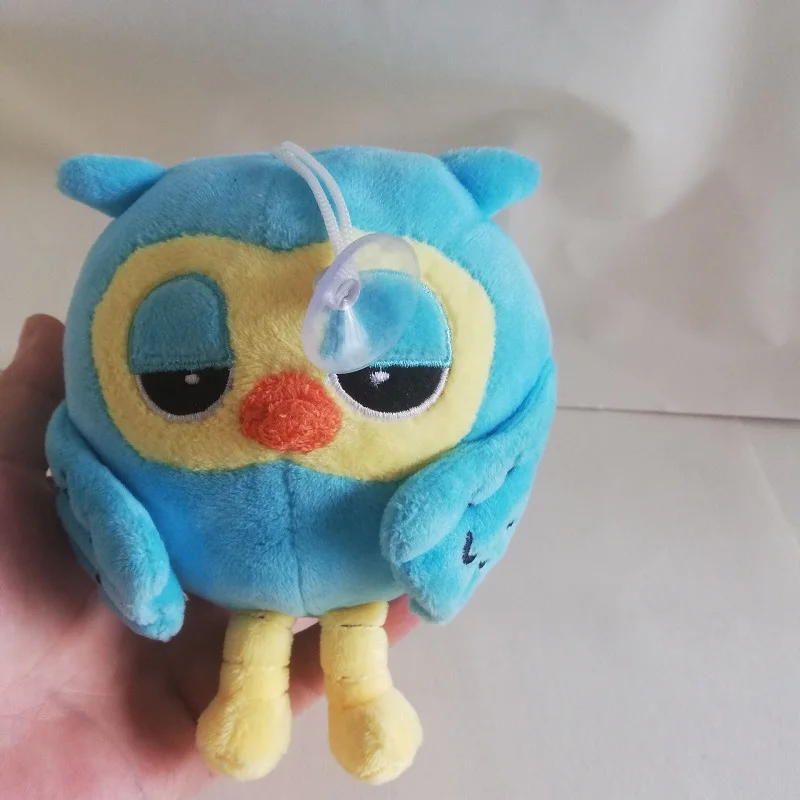 About 15cm Plush Toy Blue Owl Night Owl Bird Soft Doll Baby Toy Boys And Girls Toys Birthday Xmas Gift h1637