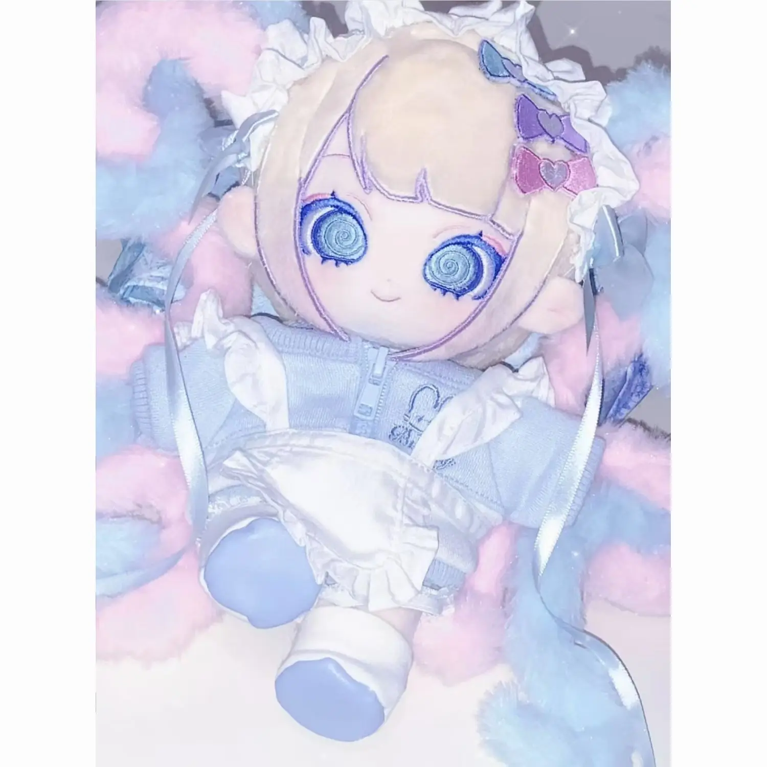 

KAngel Kawaii для девочек, плюшевая хлопковая кукла, игра NEEDY GIRL OVERDOSE, обнаженное тело, одежда, плюшевые игрушки, 20 см