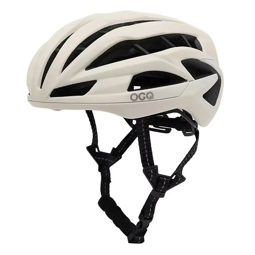 Popular OGQ cycling helmet,ultra-light cushioned milk silk inner pad,frame structure,streamlined ventilation road bicycle helmet