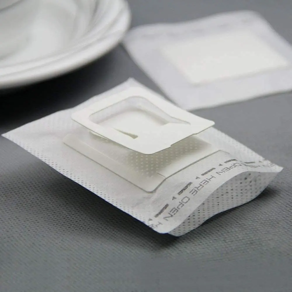50 Pcs Disposable Coffee Filter Bags for Single Serve Drip Coffee, Portable Hanging Ear Design for Travel, Camping, Home, Office view 3