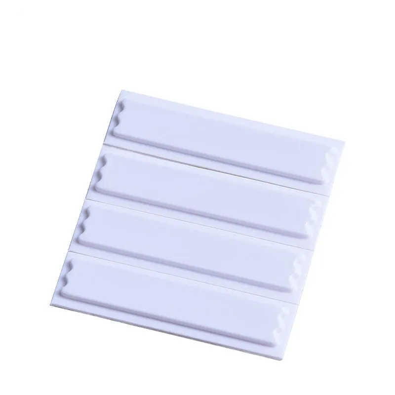 1080 قطعة نظام إنذار أمان EAS 58 كيلو هرتز ملصق AM إزالة علامات مستشعر الأمان مضاد للسرقة ملصق أبيض ناعم #1