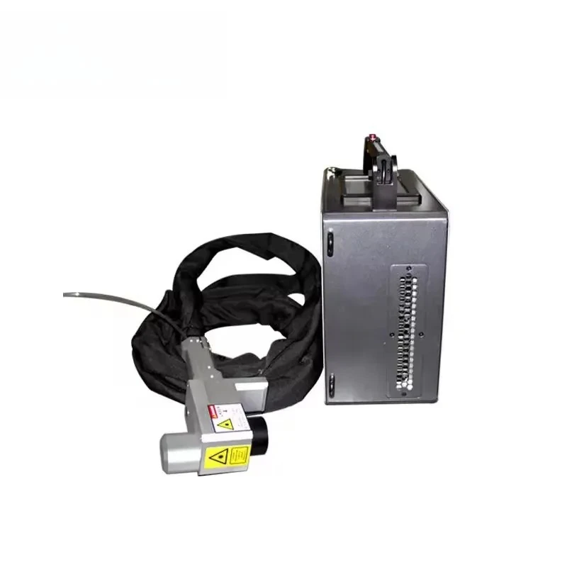 

Портативная импульсная лазерная чистящая машина мощностью 100 Вт, удаление металла, ржавчины, волокна, лазерный очиститель с двигателем, мощность сварки 200 Вт