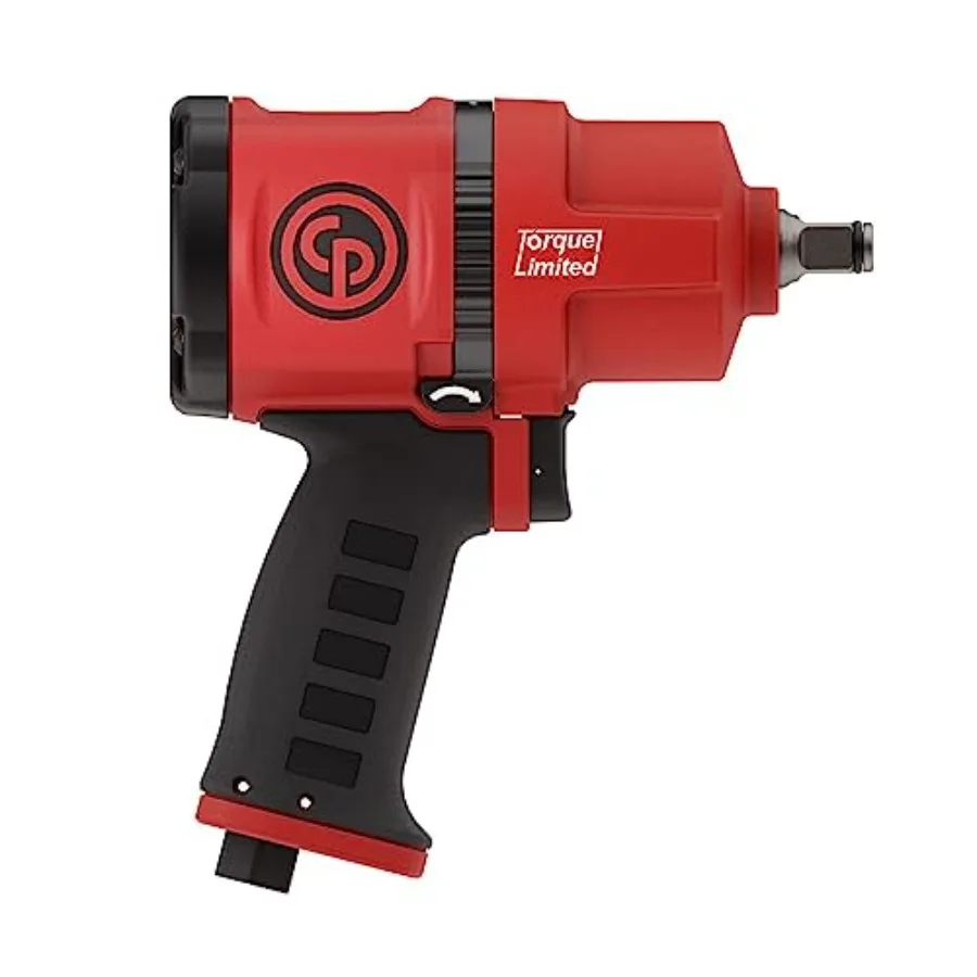 

Pneumatic CP7748TL - 1/2 Inch Air Impact Wrench Torque Limited Pistol Handle Max Torque Reverse Output 960 ft.lbs/ 1300