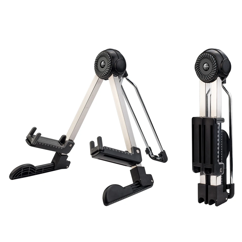 

GUITTO GGS-03 Guitar Stand Universal Folding Tripod Holder Portable A-Frame Musical Rack For Guitar Ukulele Violin Mandolin