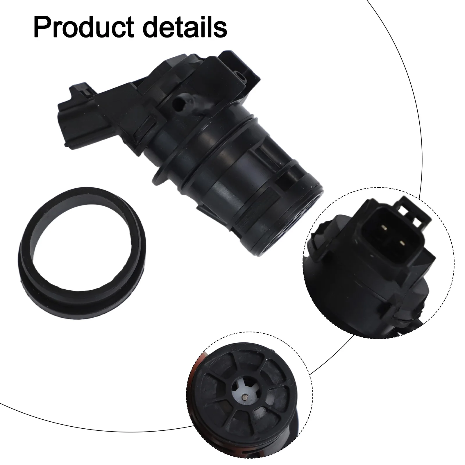 

Насос омывателя автомобиля, насос омывателя лобового стекла, как показано на рисунке, сменный насос омывателя лобового стекла, подходящий для Toyota