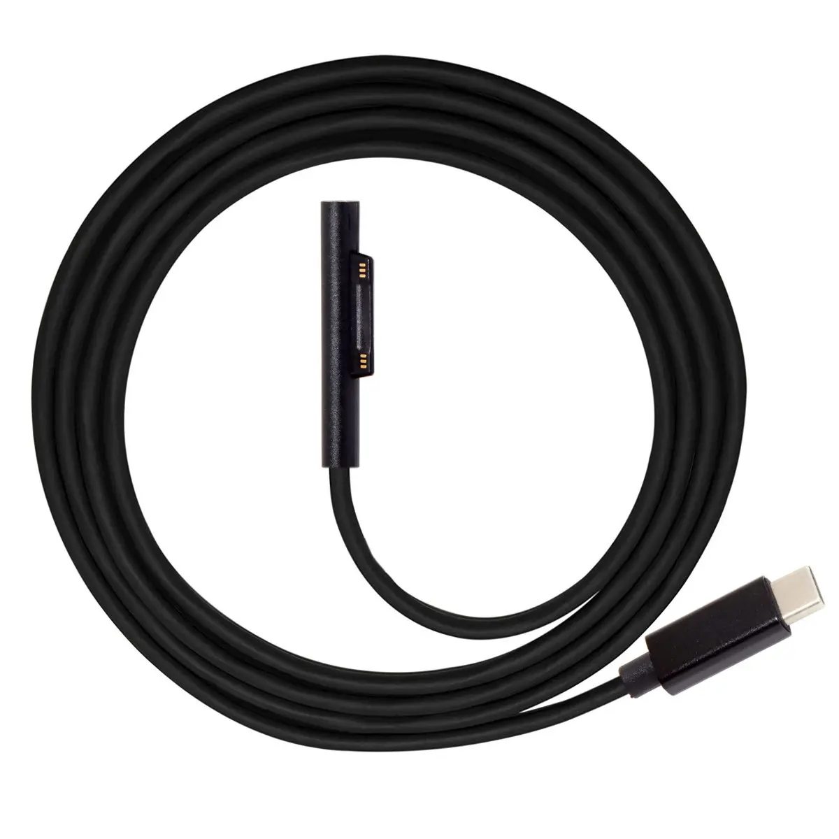 

USB C к поверхности Pro3 Pro4 Pro5 Pro6 Book DC 12-15 в, зарядный кабель 1,8 м