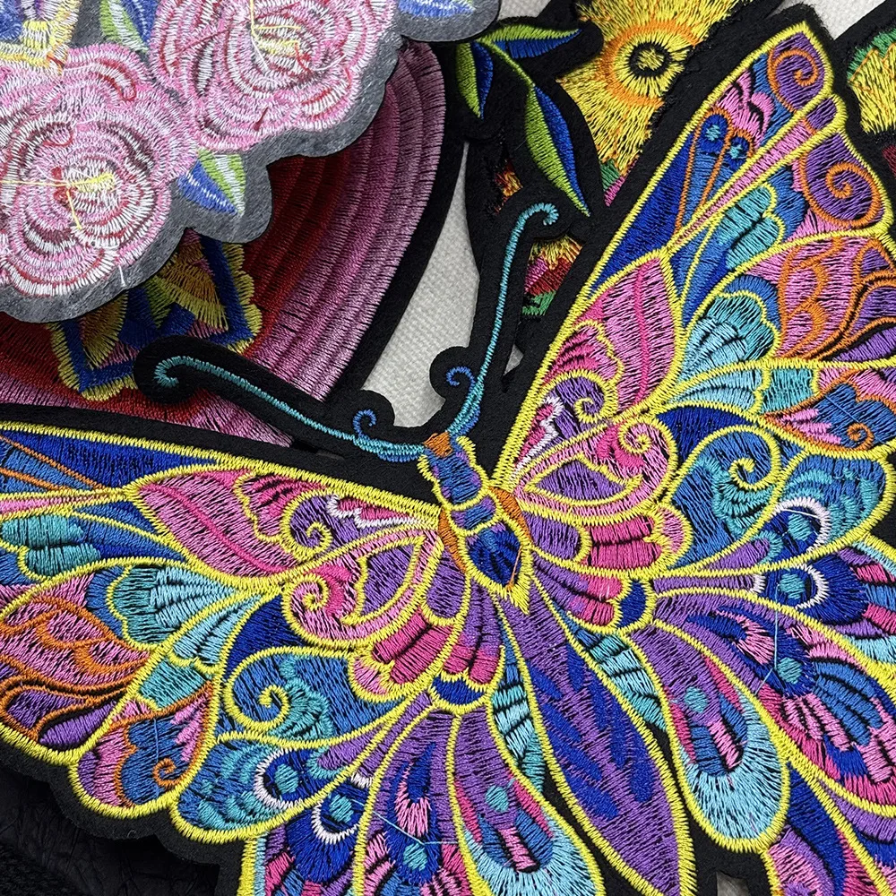 Ethnic style embroidery patch - Embroidery X Pattern review and price