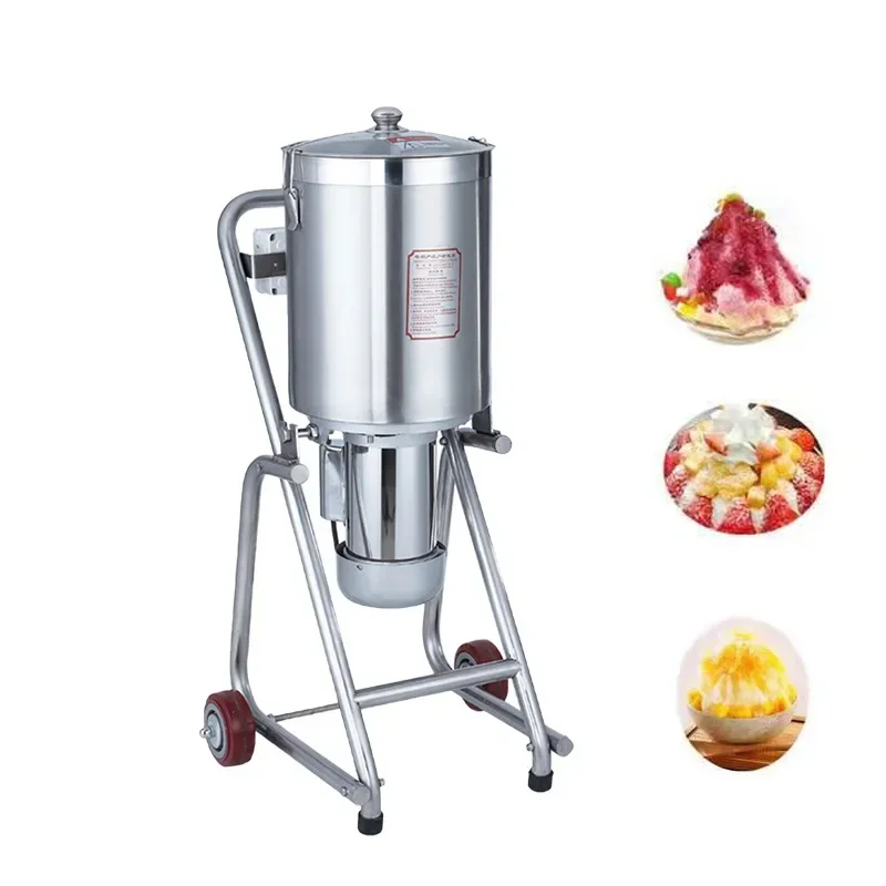 30 Liter Commerciële Grote Smoothiemachine, Ijsbreker, Geschaafde Ijsmachine, Blender, Milkshake Mung Bonenijs