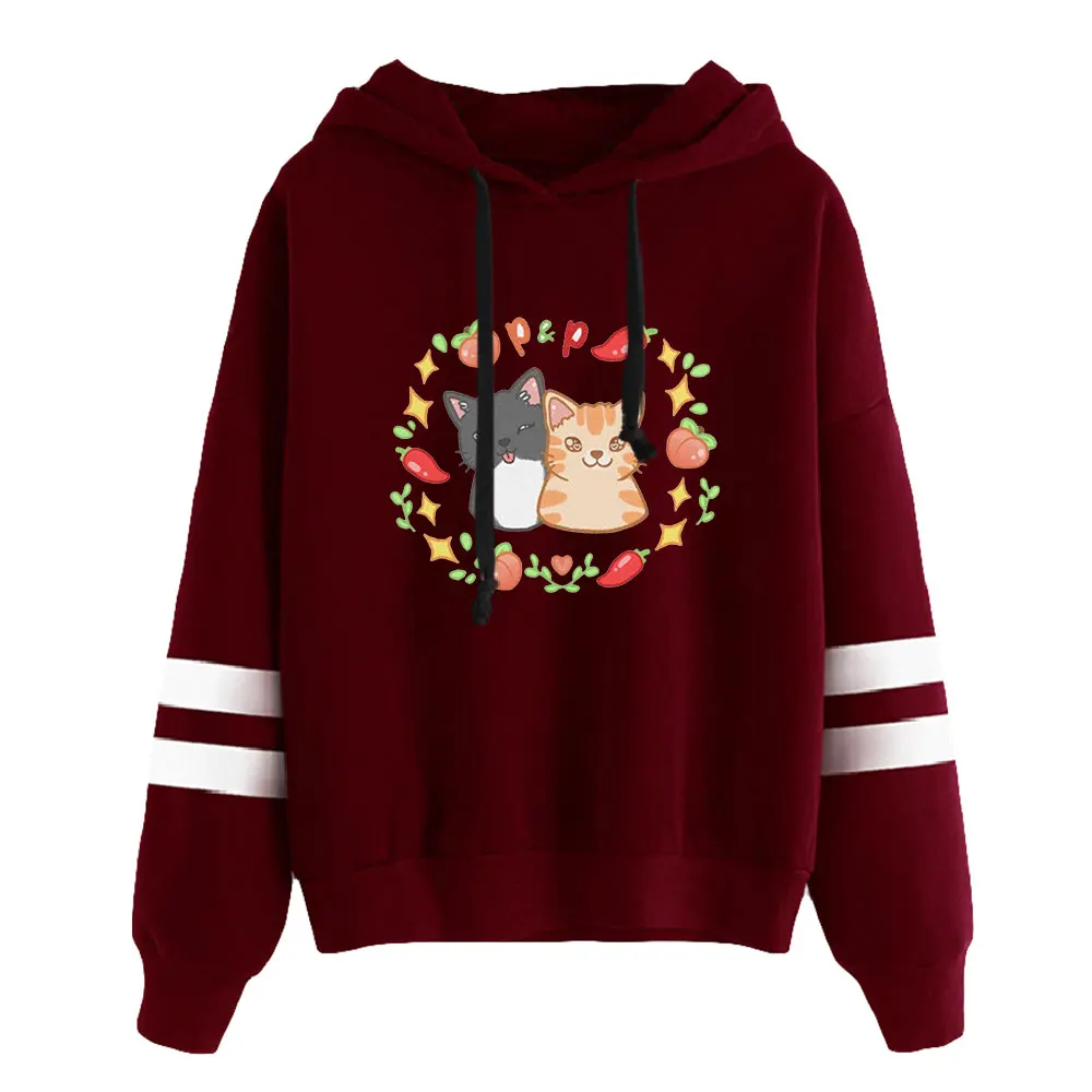 Unisex Hoodie Sweatshirts para homens e mulheres, Froggycrossing, Youtuber Merch, Pocketless, Barras Paralelas, Manga, Roupas Engraçadas