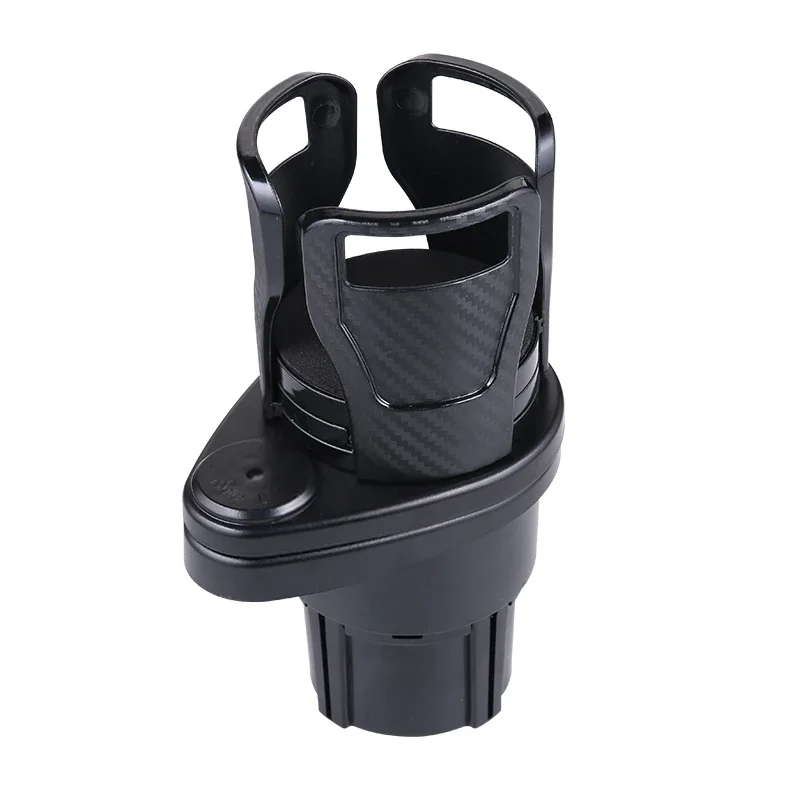 

Car Cup Holder 2 In 1 Vehicle-mounted Slip-proof Car Cup Holder 360 Degree Rotating Multifunctional Dual Houder Auto Accessory