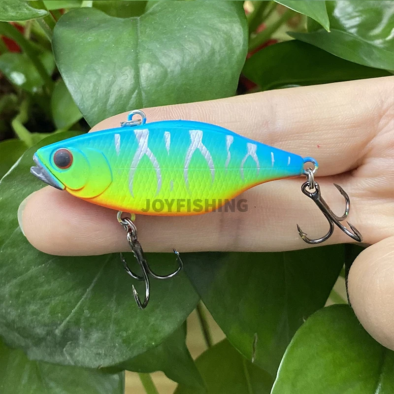 Sinking VIBRATION Fishing 60mm 11.9g Vibrating Lipless Crank Rattles Seawater Bass Pike  Isca Artificial Hard Bait 9189