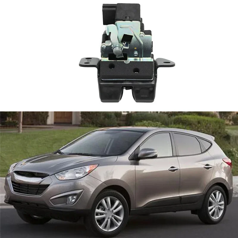 For Hyundai 2013-2016 Santa Fe Sport Kia Soul EV 2014-2018 Tailgate Latch Lock Actuator Rear Trunk Lid Central 81230-2S000