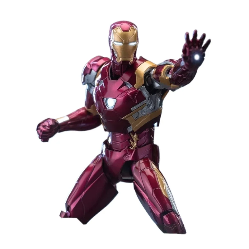 Neue Original Fondjoy Anime Figur Iron Man Mk46 Modellbausatz 1/12 Infinity Saga Ironman Mark 46 Montage Abs Gemeinsame bewegliche Spielzeuge
