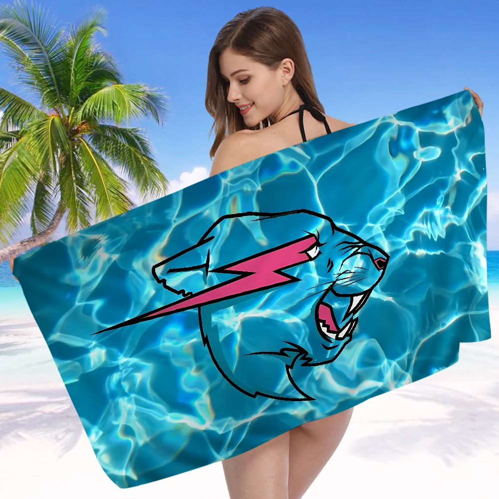 

Individual Creato Mr-B-Beast Big Microfiber Beach Towels Quick Dry Towel Sand Beach Towels Pool Towel for Travel Swim Pool Yoga