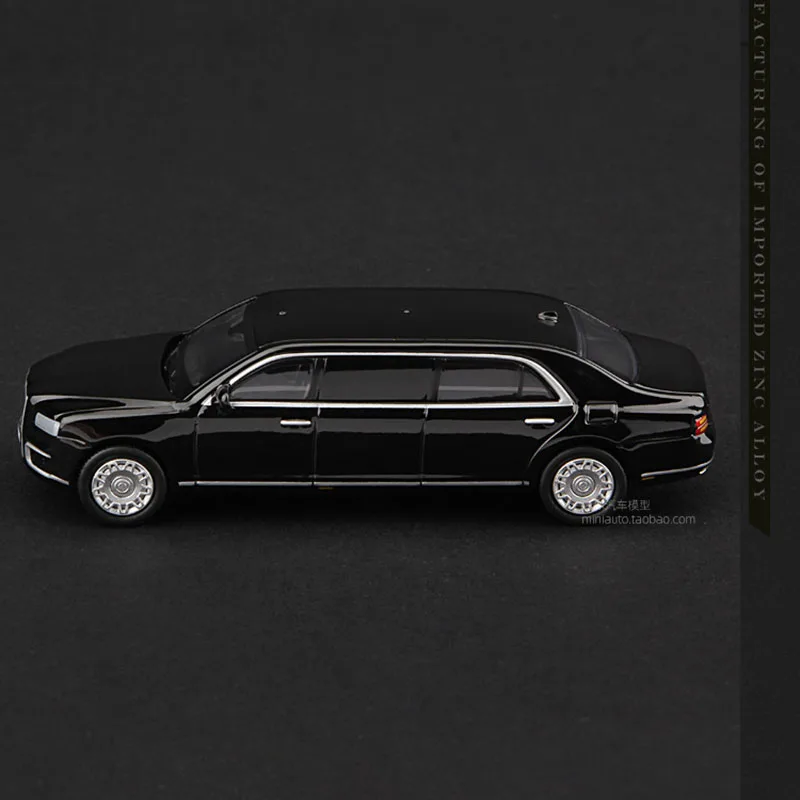 XCARTOYS 1/64 scale alloy car model X12-01 Russian presidential car AURUS SENAT model length 10CM