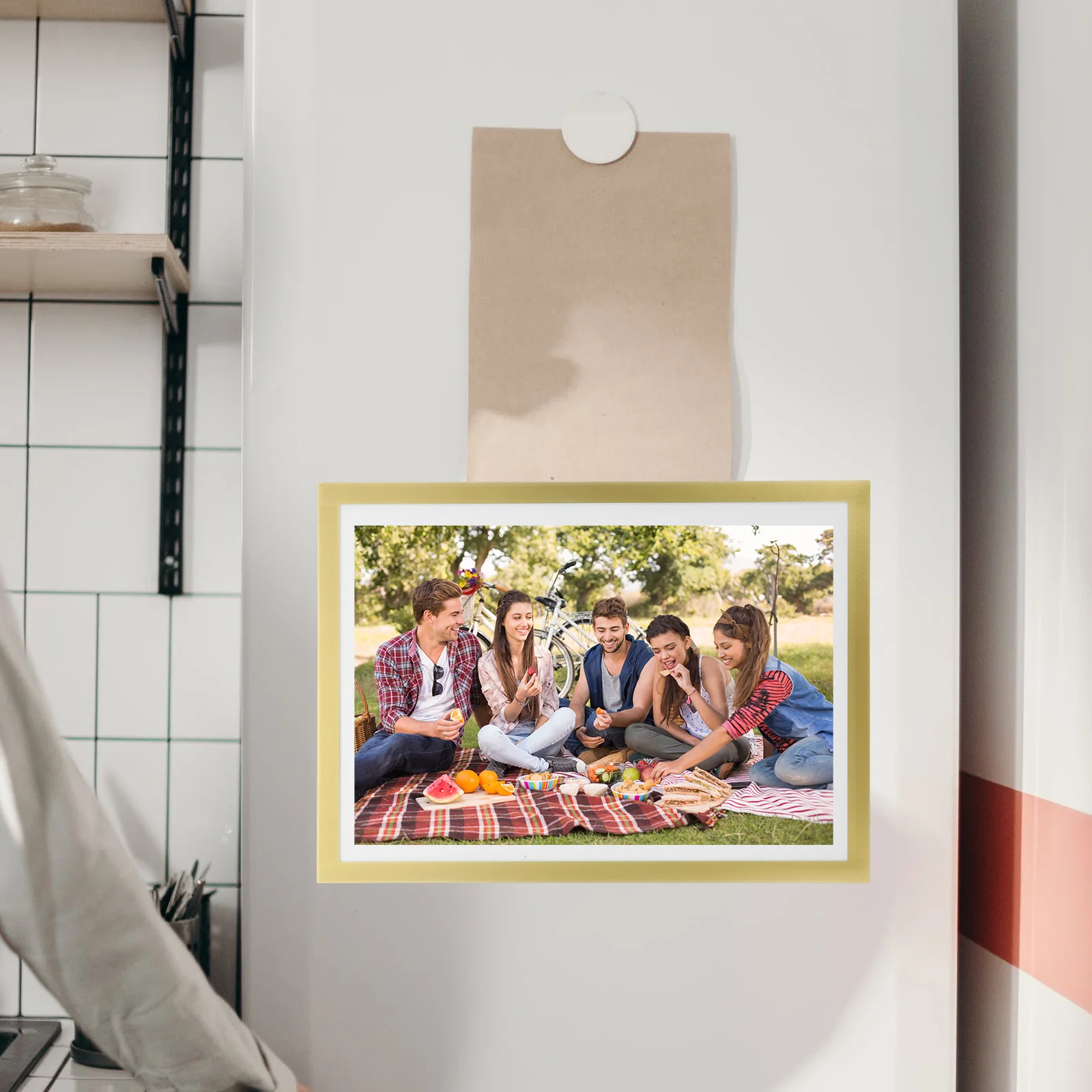 

Certificate Cover Home Picture Frame Decor Magnetic Photo Desk Poster Frames Signs Holder Household Office