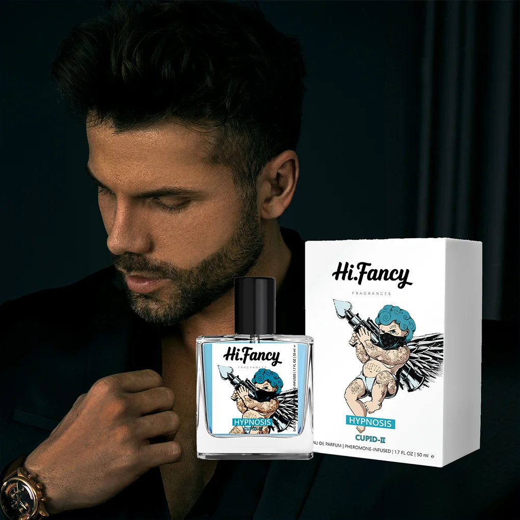 60ML 큐피드 최면 향수 오리지널 오래 지속되는 페로몬 쾰른 향수 오 드 퍼퓸 식물 꽃 향기 신선한