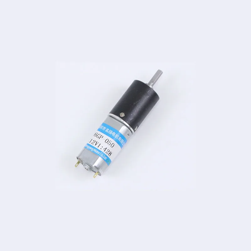 12V 3.6W Dc Planetaire Versnelling Reductie Motor Diameter 16Mm Micro Motor 16gp-050 Trage Snelheid Kleine Instelbare Snelheid Cw Ccw