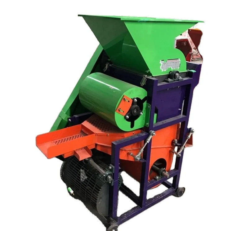 Small Stainless Steel Peanut Almond Walnut Shelling Machine High Efficiency Low Cost