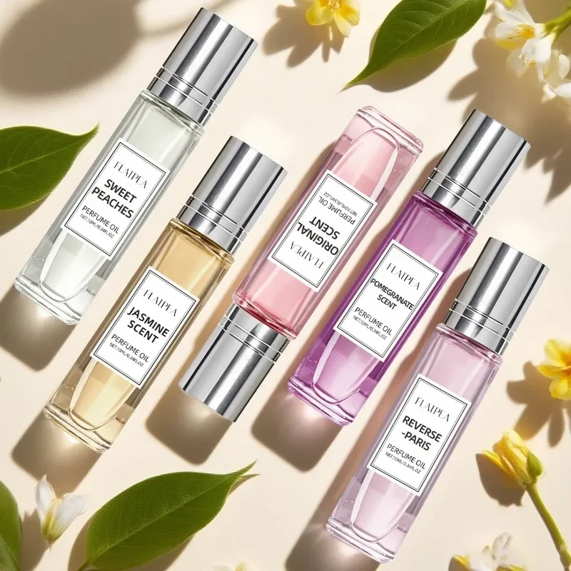 10 مللي عطر محمول برائحة الأزهار رولربال للنساء عطر طبيعي طازج يدوم طويلاً أو دو برفوم للاستخدام اليومي في الحياة
