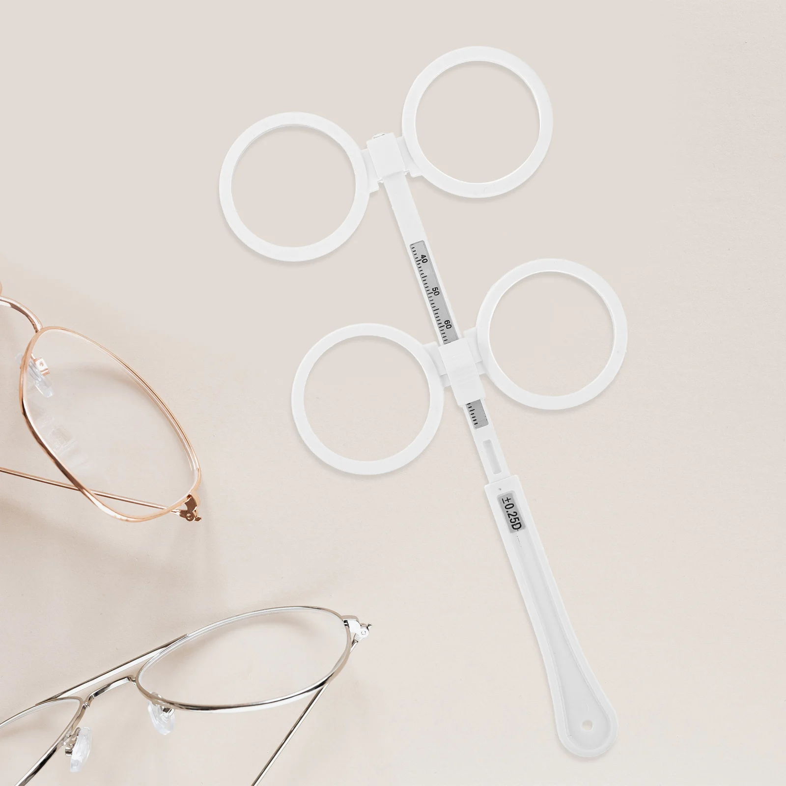 

3 Pcs Amblyopia Training Shot Optical Flipper Optometry Lens Flips Adjustable Kit White Flippers