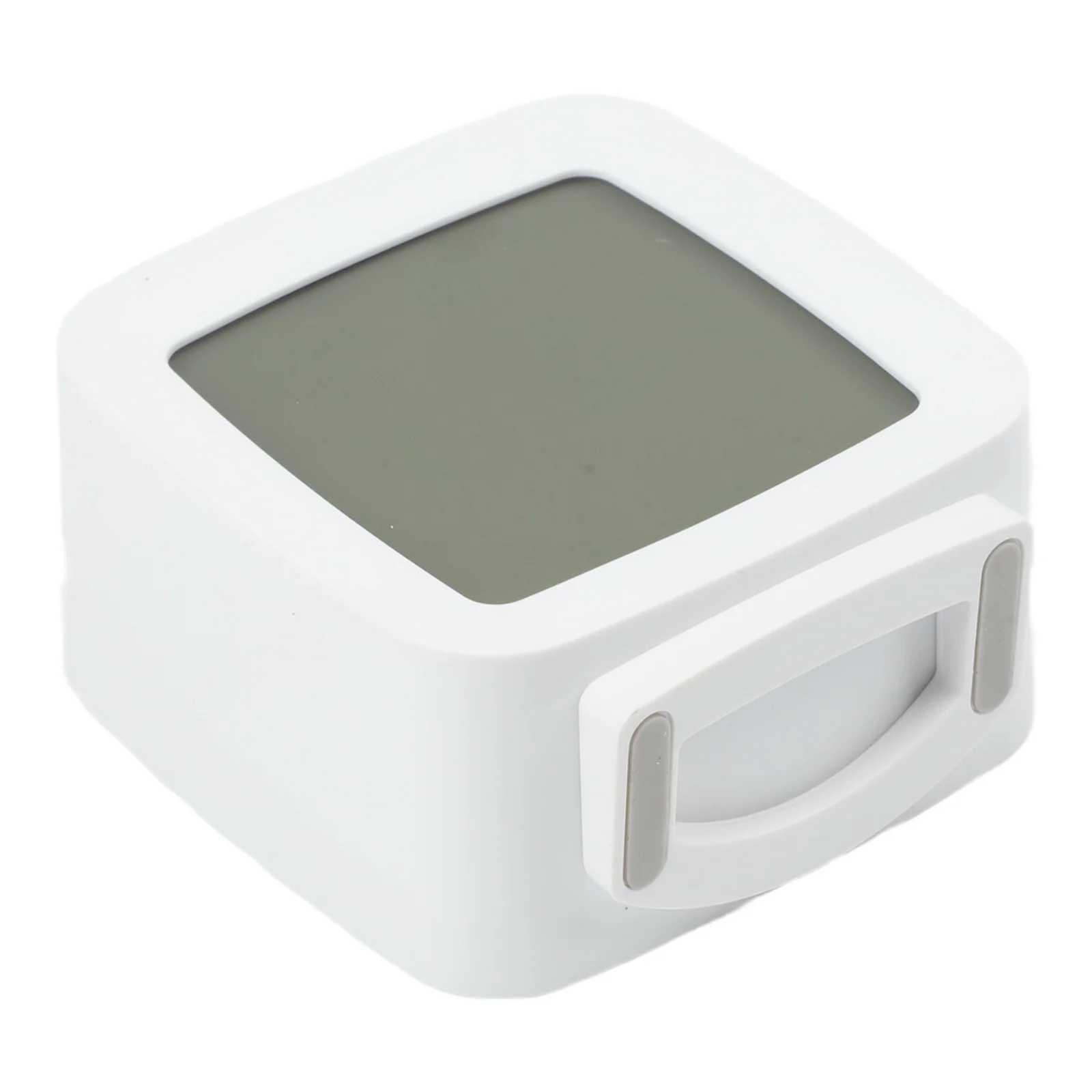 Portable Alarm LCD Clock Humidity Monitor Tap Backlight Voice Backlight Compact Design Easy Operation Alarm Clock