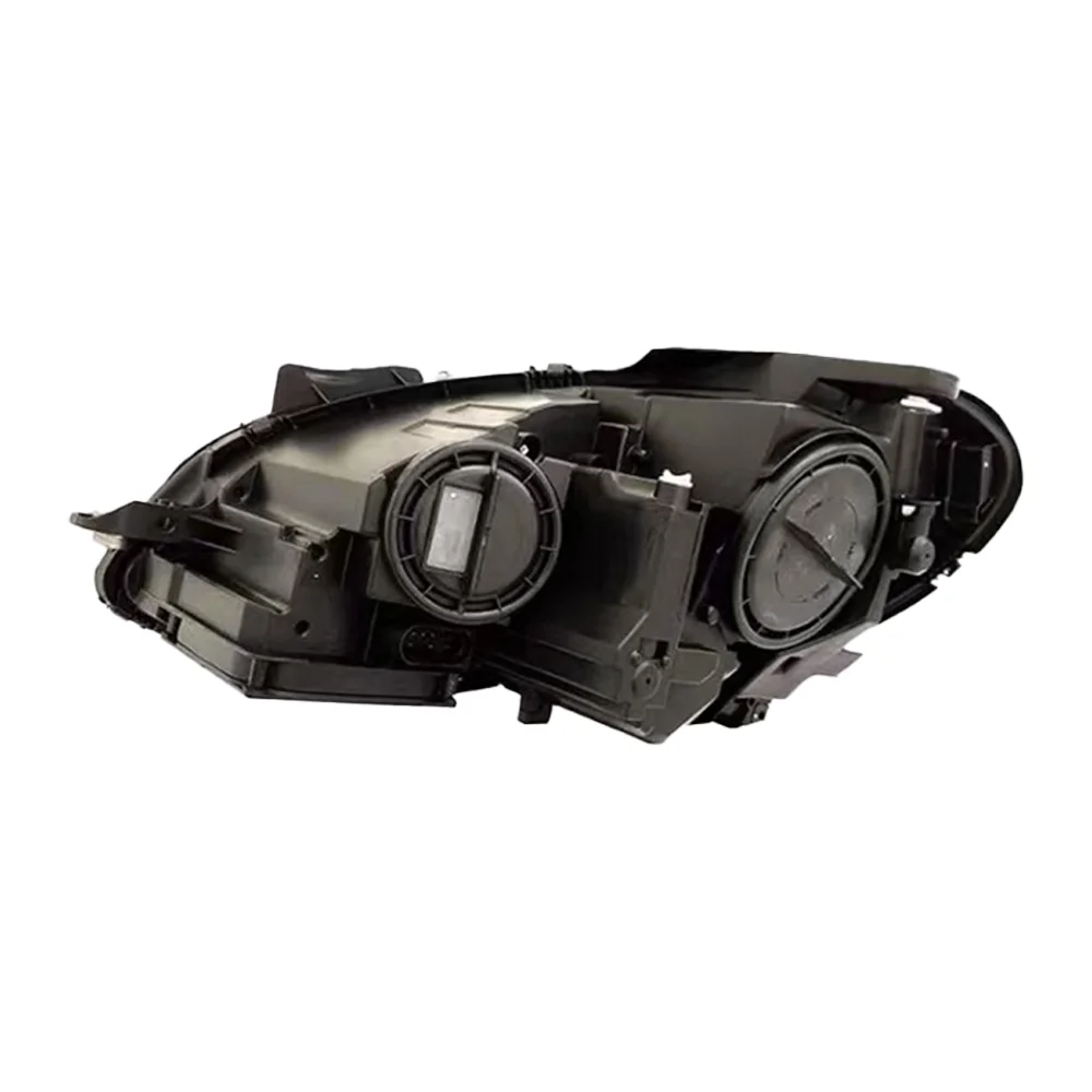 مصباح لبنز W204 LED المصباح 2011-2013 المصابيح الأمامية c200 c260 c300 DRL بدوره إشارة عالية شعاع الملاك العين العارض عدسة 2 قطعة