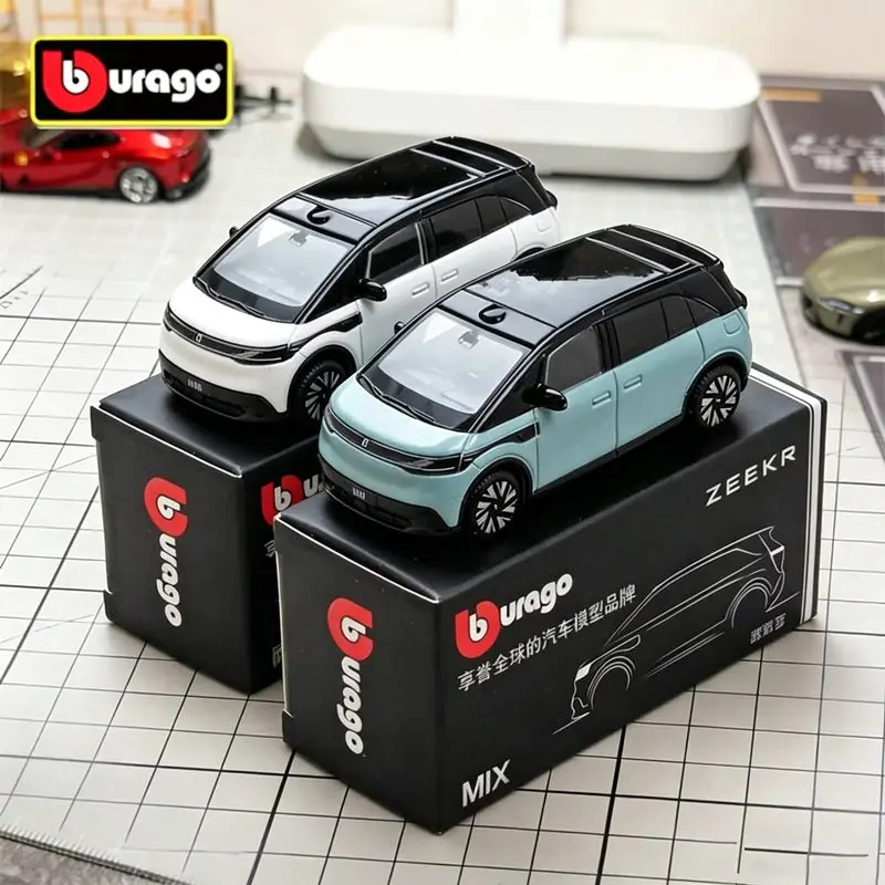 

1:64 ZEEKR MIX MPV ZEEKR 007 7X SUV Alloy Car Model Diecasts Metal New Energy Vehicles Car Model Simulation Collection Kids Gift