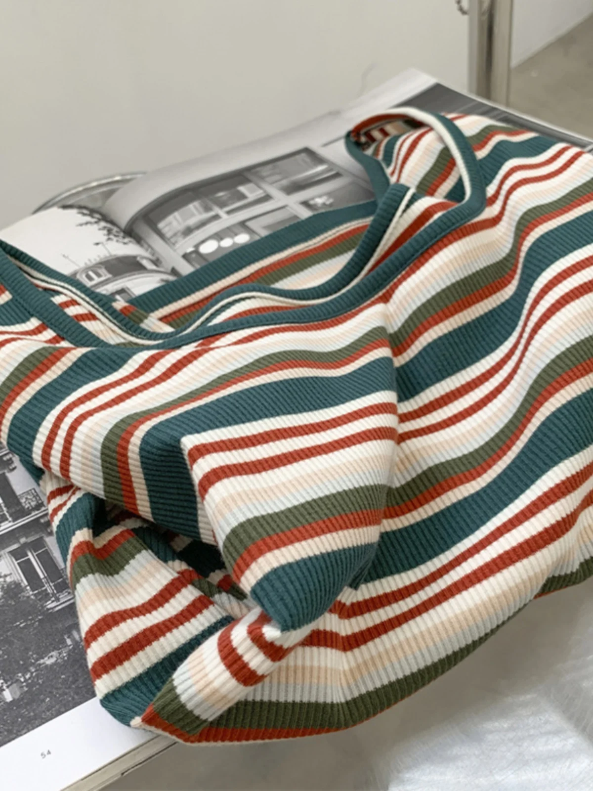 

Женская футболка больших размеров (до 300 фунтов) с дизайнерским акцентом, повседневная, с коротким рукавом, свободного кроя, с квадратным вырезом, в полоску, с рукавом до локтя, летняя