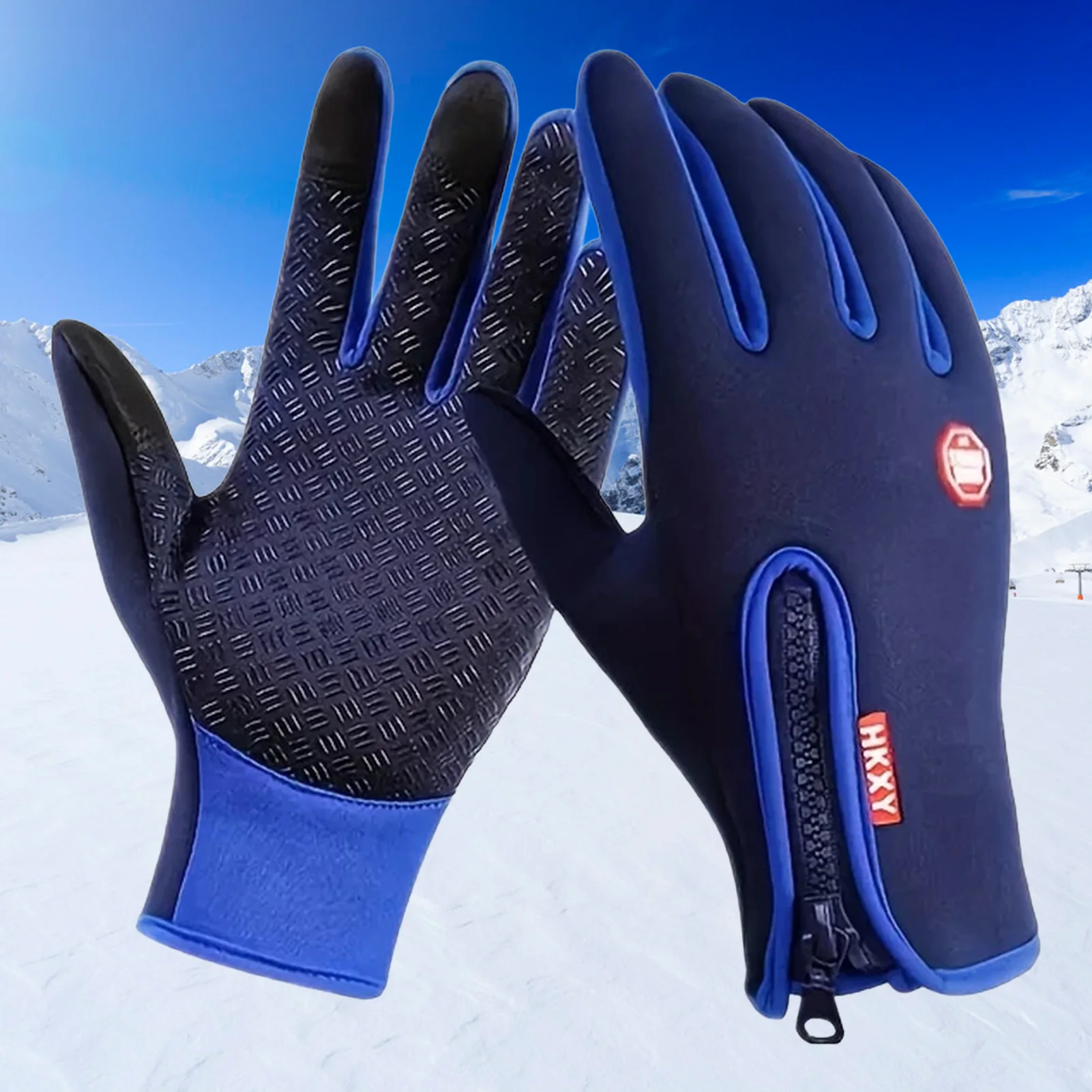 

Зимние перчатки для взрослых, термостойкие ветрозащитные перчатки с сенсорным экраном, теплые перчатки для холодной погоды, бега, верховой езды, спортивные перчатки для пешего туризма, катания на лыжах