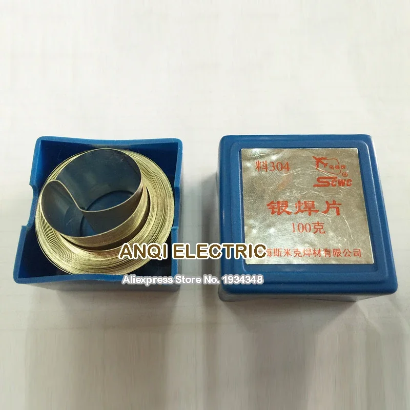 Pelat las Aloi silver solder 100g/box 50%