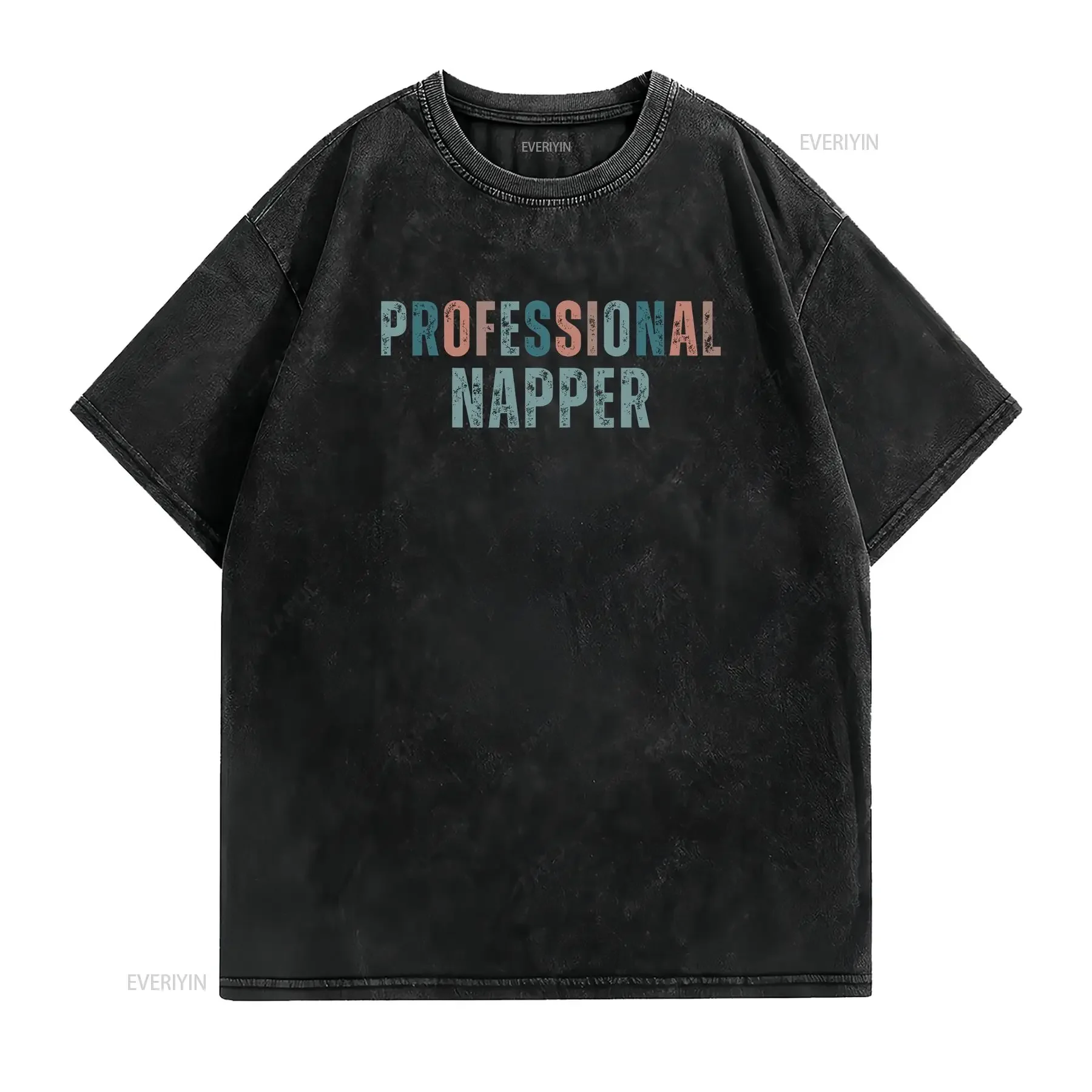 professional napper shirt funny nap tee chronic fatigue narcolepsy awareness sleep disorder tired new mom dad joke vintage