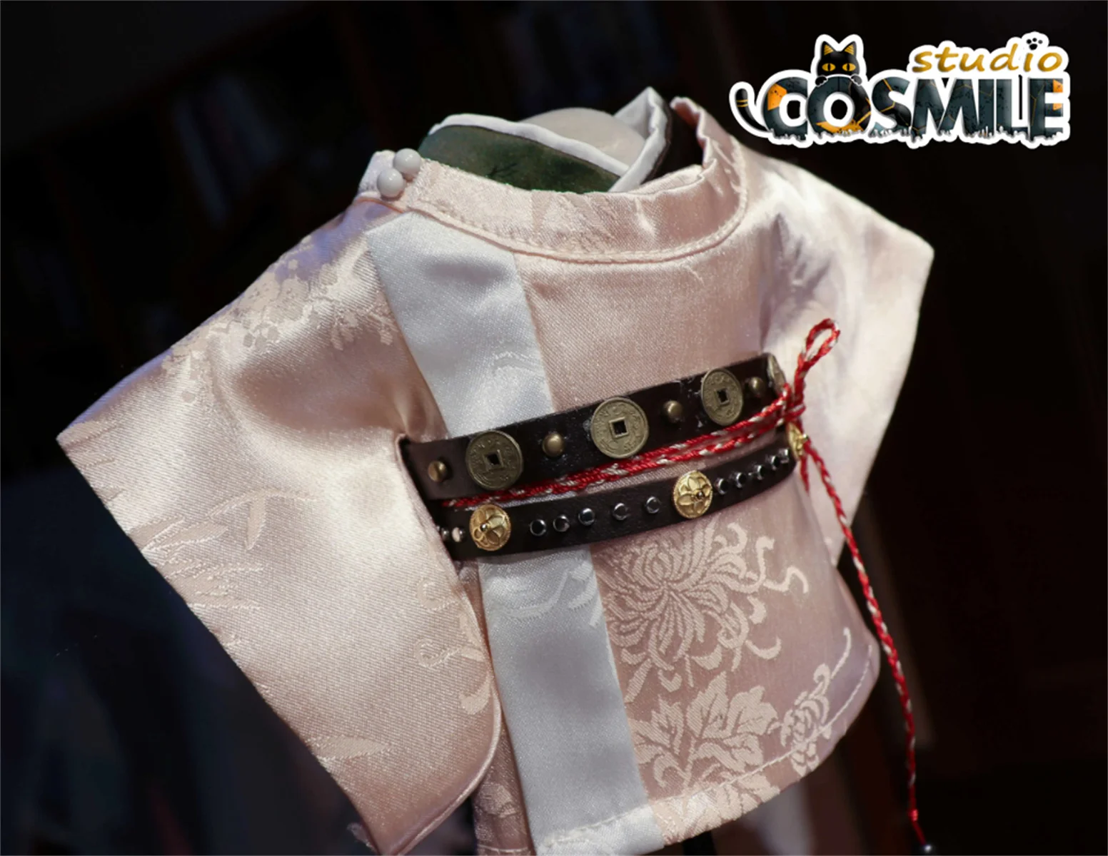 TV Go East Si Fang Guan Yuan Mo Tan Jianci Kostum Kuno Merah Muda Muda Boneka Mewah 20Cm Pakaian Boneka Aksesori Boneka PR